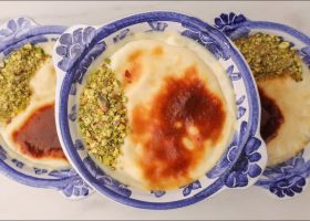 طريقة عمل ارز باللبن المالح بالزعتر والزبدة