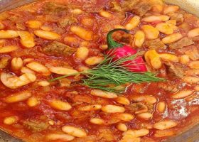 طريقة عمل طاجن فاصوليا بالكاكاو الخام والفلفل