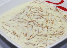 طريقة عمل شعيرية باللبن والسكر