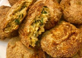 طريقة عمل كفتة سمك بصوص الزبادى والنعناع