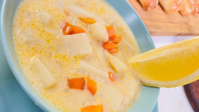 طريقة عمل شوربة بطاطس بالفانيليا