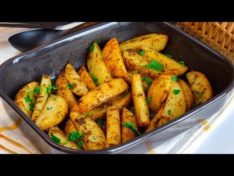 طريقة عمل بطاطس مشوية بصوص الافوكادو والثوم