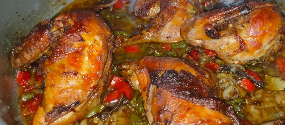 طريقة عمل طاجن فراخ بالقرفة والخل