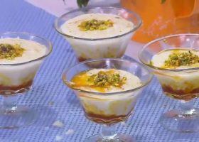 طريقة عمل ارز بلبن محشى كراميل مملح