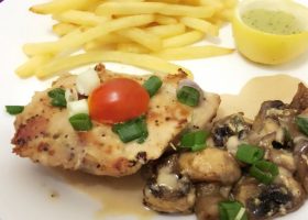 طريقة عمل فراخ بصوص الخردل والعنب