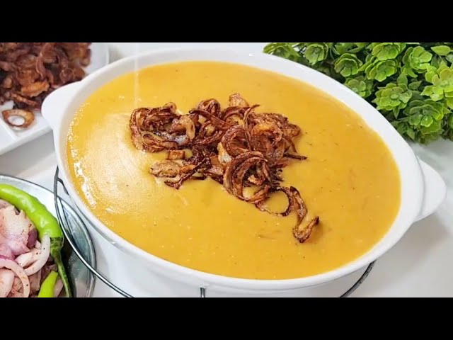 طريقة عمل شوربة عدس بالخل البلسمي