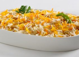 طريقة عمل ارز بالبرتقال والزنجبيل والفول السودانى