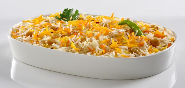 طريقة عمل ارز بالبرتقال والزنجبيل والفول السودانى