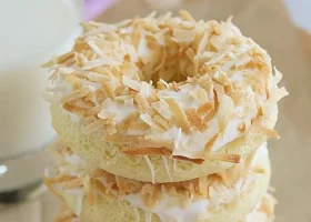 طريقة عمل دونات جوز الهند للرجيم