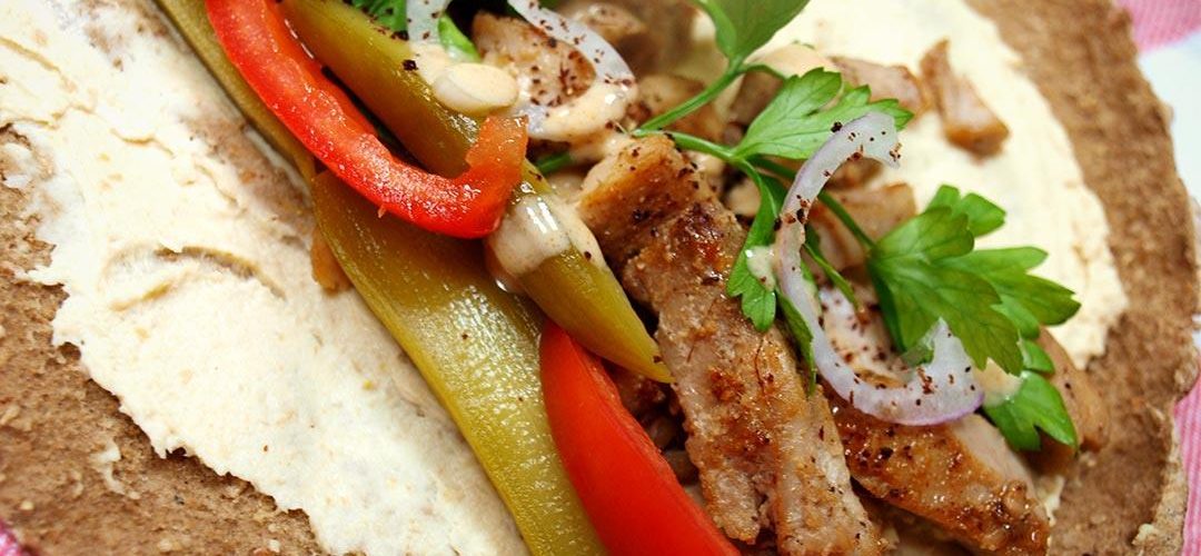 طريقة عمل شاورما سمك بصوص الليمون بالثوم والطحينة