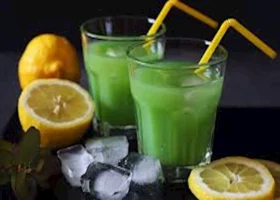 طريقة عمل مشروب الصبار المثلج بالليمون الأخضر
