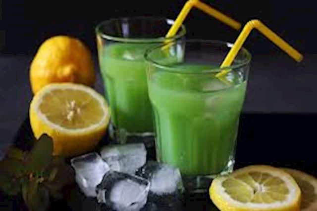 طريقة عمل مشروب الصبار المثلج بالليمون الأخضر