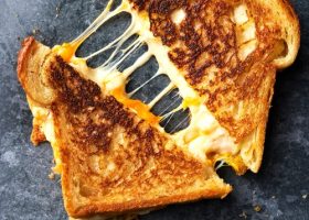 طريقة عمل ساندويتش الجبن المشوي