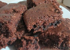 طريقة عمل براونيز بالشوفان