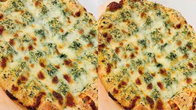 طريقة عمل فطيرة الثوم المشوى والجبنة الريكفورد