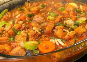 طريقة عمل طاجن خضار بصوص الليمون المحروق