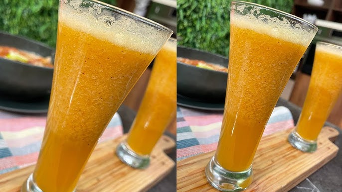 طريقة عمل سموثى البرتقال والزنجبيل والقرفة