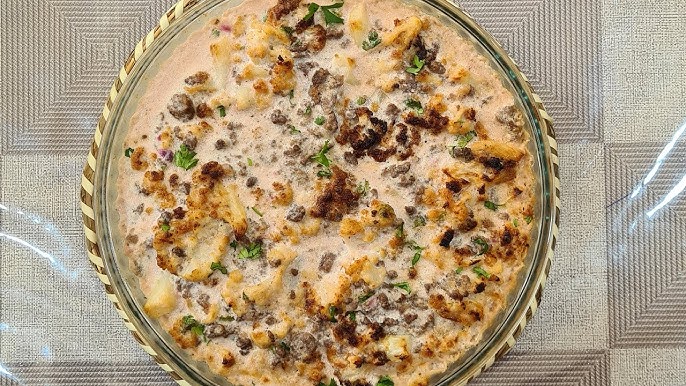 طريقة عمل صينية قرنبيط بصوص الطحينة والليمون