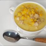 طريقة عمل شوربة الذرة الحلوة بالكمون وجوز الهند