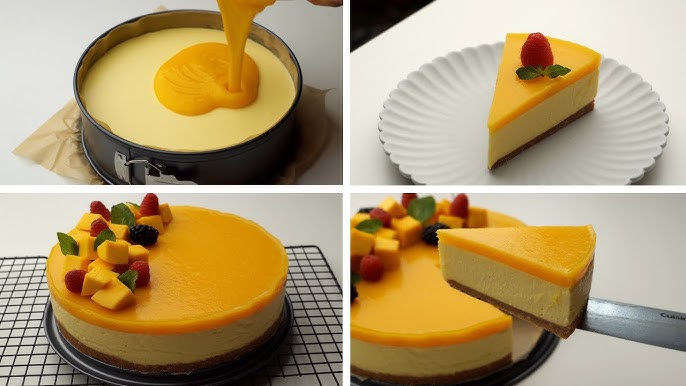 طريقة عمل تشيز كيك الموز بالكراميل بدون فرن