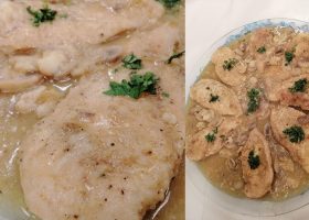 طريقة عمل فيليه دجاج بصوص الرانش الكريمي