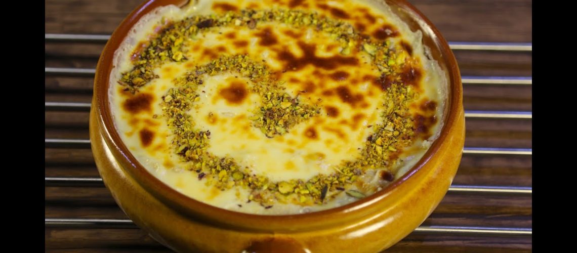 طريقة عمل ام على بالقشطة وجوز البقان و الكراميل