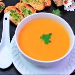 طريقة عمل شوربة الجزر المشوي بالعسل والزنجبيل
