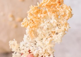 طريقة عمل رز بالفشار المتحمص وصوص الليمون الاسود