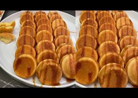 طريقة عمل سمبوسك بان كيك محشى سجق مدخن