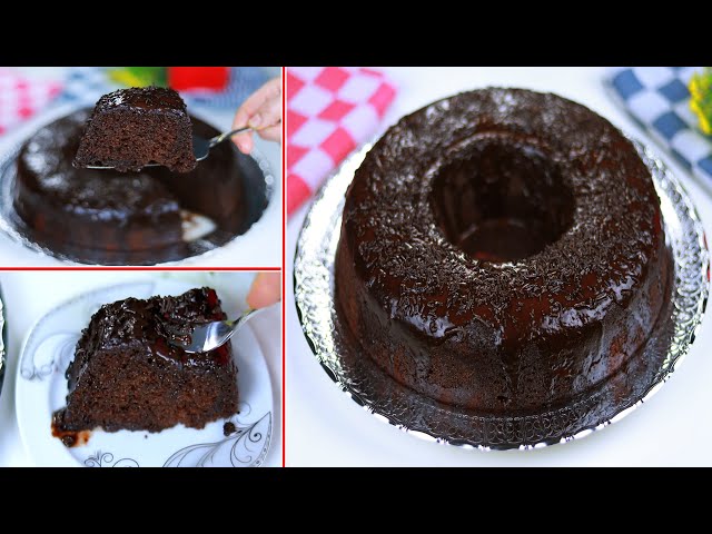 طريقة عمل كيكة الكاكاو بالزبادي