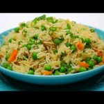 طريقة عمل أرز بالخضار المشوى والتفاح الكراميل