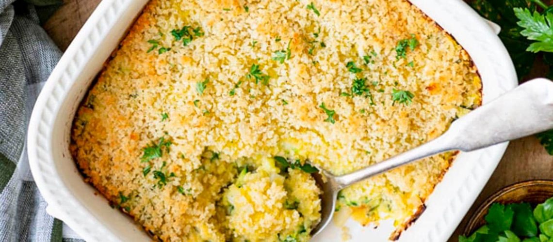 طريقة عمل طاجن الكوسة بالثوم المحمص