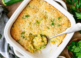 طريقة عمل طاجن الكوسة بالثوم المحمص