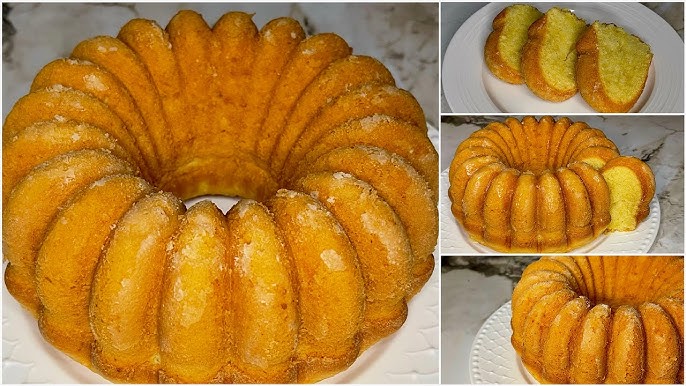 طريقة عمل كيكة برتقال هشة بصوص السكر الخفيف