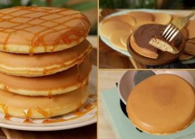 طريقة عمل بان كيك الجبن القريش