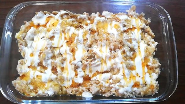 طريقة عمل معصوب سعودي بالقشطة والعسل