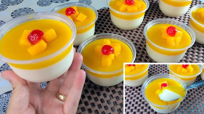 طريقة عمل مهلبية بالريحان وصوص المانجو المتبل