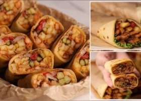 طريقة عمل ساندوتش شاورما بصوص الأناناس الحار