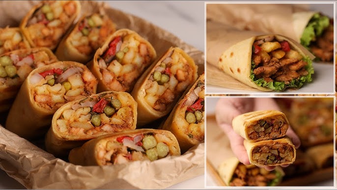 طريقة عمل ساندوتش شاورما بصوص الأناناس الحار