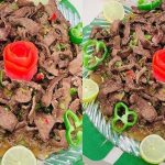 طريقة عمل كبدة اسكندرانى بصوص الرمان والنعناع