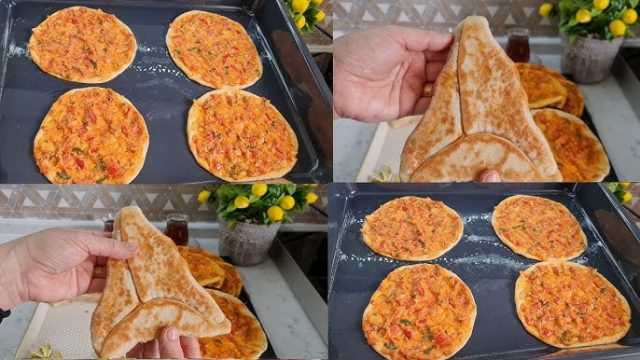 طريقة عمل مناقيش الكشك اللبنانية