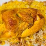 طريقة عمل ارز بسمتى بصوص الطماطم المجففة والدجاج المشوى