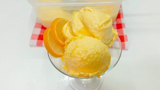 طريقة عمل ايس كريم جرجير بالليمون وزيت الزيتون الحار