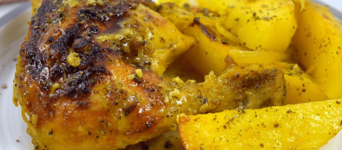 طريقة عمل دجاج مشوى بصوص المانجو الحارة و تتبيلة الليمون