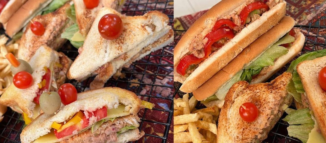 طريقة عمل ساندوتش تونة بالزبادى والخيار