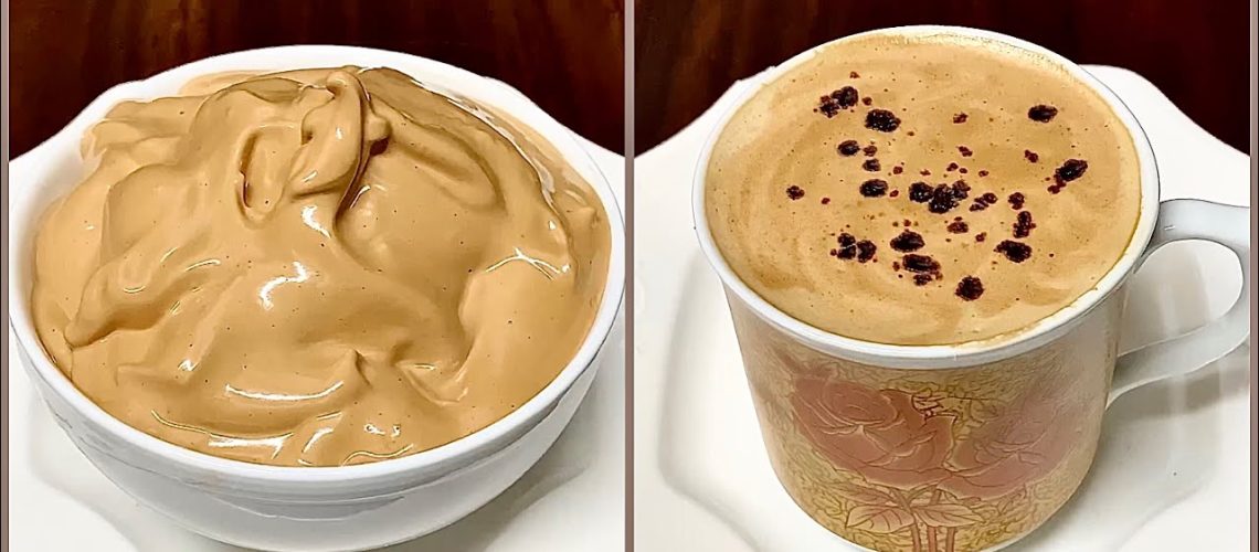 طريقة عمل كابتشينو برغوة الحليب