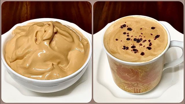 طريقة عمل كابتشينو برغوة الحليب