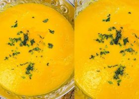 طريقة عمل شوربة جزر بالزنجبيل ولمسة جوز الهند