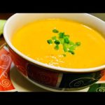 طريقة عمل شوربة جزر بالزنجبيل وحليب جوز الهند
