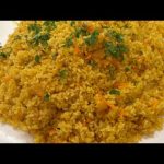 طريقة عمل ارز بالليمون والشبت مع صدور الفراخ المقرمشة